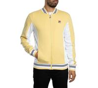Fila de los hombres Chaqueta deportiva de béisbol Settanta, Amarillo