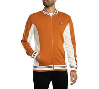 Fila de los hombres Chaqueta deportiva de béisbol Settanta, naranja