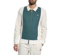 Fila de los hombres Chaqueta deportiva Tommaso Cut & Sew, Verde