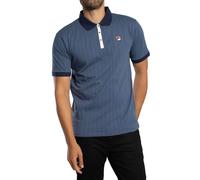 Fila de los hombres Polo clásico de rayas vintage BB1, Azul