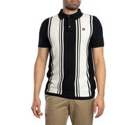 Fila de los hombres Polo de punto estilo boliche Buddy, Negro