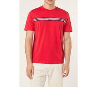 FILA Diecimo Regular Heritage Tape T-shirt True Red Talla: XS | Camisetas Básicas Outlet | Hombre | Rojo