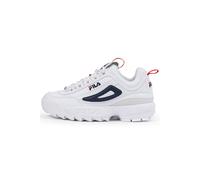 FILA Disruptor Cb Wmn White- Navy Talla: 8 | Outlet | Mujer | Azul