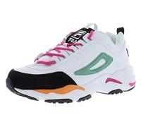 Fila Disruptor II X Ray Tracer - Zapatos para mujer, Blanco/Verde/Rosa, 6.5