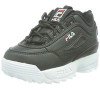 FILA Disruptor Kids, Zapatillas Unisex niños, Negro, 28 EU