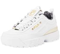 FILA Disruptor P wmn, Zapatillas Mujer, White-Gold, 38 EU