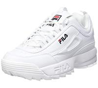 FILA Disruptor Teens, Zapatillas Unisex niños, Blanco, 39 EU