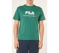 FILA Doccia Relaxed Logo Graphic T-shirt Posy Green Talla: 2XL | Camisetas con Decoración Impresa Outlet | Hombre | Verde