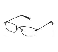 FILA Eyeglass Frame Vfi545l Matt Black 52/16/135, Unisex Niños Gafas, Total Semi-Mate Negro