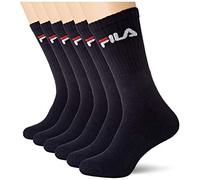 Fila F9505/6 Unisex Calcetines de Tennis en Felpa 6-Pares, Talla