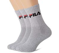 Fila F9505, Calcetín unisex, Grey, 35/38