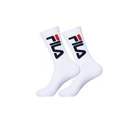 Fila F9598 Unisex, Calcetín Mujer, Blanco, 39-42