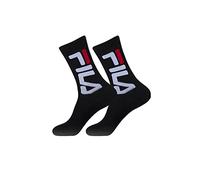 Fila F9598 Unisex, Calcetín Mujer, Preta (Black), 39-42