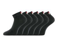 FILA Fi/1/Qtx6/F9300 Calcetines, F9300 Negro, 43-46 (Pack de 6) para Hombre