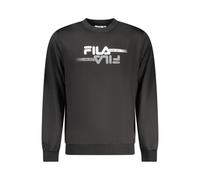 Fila - Fila Sudadera Negra de Poliéster para Hombre - Sweatshirts & Hoodies - Hombre - Negro - S -