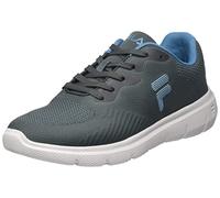 FILA FLEXX, Zapatillas para Correr Hombre, Dark Shadow-Adriatic Blue, 43 EU