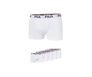Fila FU5016/5 Hombres Bóxer 5-Piezas, XXL, Blanco