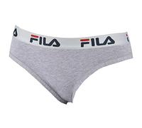Tanga Fila FU6061 de algodón transpirable - Talla: XS, Color: Gris