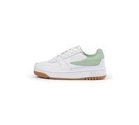 FILA FXVENTUNO L wmn, Zapatillas Mujer, White-Smoke Green, 37 EU
