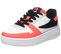 FILA Fxventuno Teens, Zapatillas Unisex niños, Gray Violet Fiery Coral, 37 EU