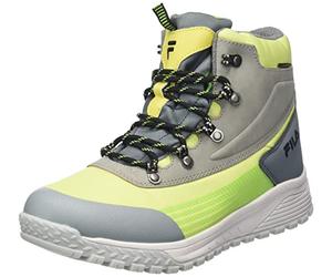 FILA HIKEBOOSTER Mid, Botas de Moda Mujer, Shadow Lime, 46 EU