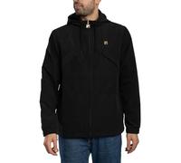 FILA Hombre Chaqueta Ligera De Conejito, Black, M