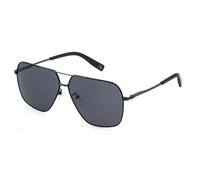 Fila Hombre Fila SFIA10 599Y Gafas de sol Metal Negro Fumar Cuadrada Normal