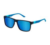 Fila Hombre SFI522 J99P Gafas de sol Inyectado Azul Gris Cuadrada Polarizado Espejo