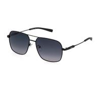 Fila Hombre SFI523 531P Gafas de sol Metal Negro Fumar Cuadrada Sombreado