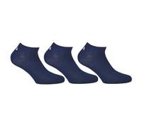 Fila Invisible Zapatillas Calcetines Unisex, 3 Par - Cortos, Logotipo Federal,