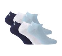 Fila Invisible Zapatillas Calcetines Unisex,6 Par - Cortos,Logotipo Federal (2x