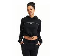 FILA Laagna Blocked Hoody Black Talla: XL | Sudaderas con Capucha Outlet | Mujer | Negro