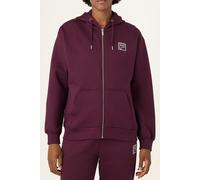 FILA Lagrio Loose Zip Hoodie Fig Talla: S | Ropa Deportiva Outlet | Mujer