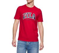 FILA Lanaken Regular Graphic Tee True Red Talla: XS | Camisetas con Decoración Impresa Outlet | Hombre | Rojo