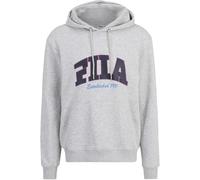 FILA Landen Regular Hoodie Sudadera con, Gris Claro, M para Hombre