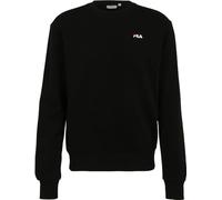 FILA LEVERANO Regular Crew Sweat-Black-XL, Negro, XL