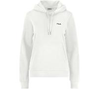 FILA Lierna Hoodie Sudadera con, Blanco Brillante, M para Mujer