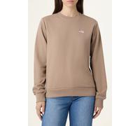FILA Lierna Regular Crewneck Sweatshirt Taupe Gray Talla: XL | Sudaderas con Capucha Outlet | Mujer | Negro