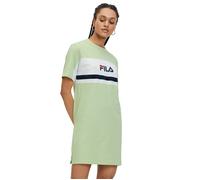 FILA Lishui Blocked Tee Dress Smoke Greenbright White Talla: S | Mini Vestidos Outlet | Mujer | Blanco