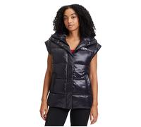FILA Luzk Long Puffer Vest Black Talla: L | Chaquetas Outlet | Mujer | Negro