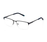 FILA, MARCO DE GAFAS, VFI714, SHINY GUN W/SHINY BLUE PARTS, 56/16/145