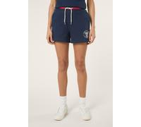 FILA Marlia High Waist Graphic Sweat Shorts Black Iris Talla: XS | Pantalones Deportivos Outlet | Mujer | Negro