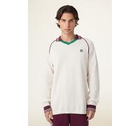 FILA Molinazzo Regular Knit Polo Sweater Egret Talla: M | Jerséis Outlet | Hombre