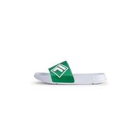 FILA Morro Bay Lugo, Sandalia Deslizante Hombre, Verdant, Verde y Blanco, 45 EU