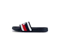 FILA Morro Bay Stripes Slipper Slide Sandal para hombre, Fila Navy, 46 EU