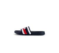 Fila Morro Bay Stripes Slipper, Sandalia Deslizante Hombre, Navy, 43 EU