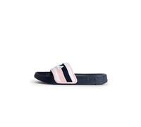 FILA Morro Bay Stripes Slipper Wmn, Sandalia Deslizante Mujer, Azul Marino Powder Pink, 39 EU
