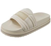 FILA Morro Bay Zeppa Lounge Slipper Wmn, Sandalia deslizante Mujer, Marshmallow Oyster Gray, 39 EU