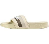 FILA Mujer Morro Bay Stripes Slipper WMN Sandalias Taquetas Oyster Gray, 41 EU, Oyster Grey, 41 EU