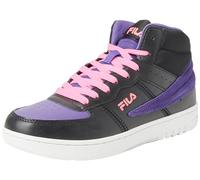 FILA Noclaf Mid Wmn, Zapatillas Mujer, Black Royal Purple, 36 EU